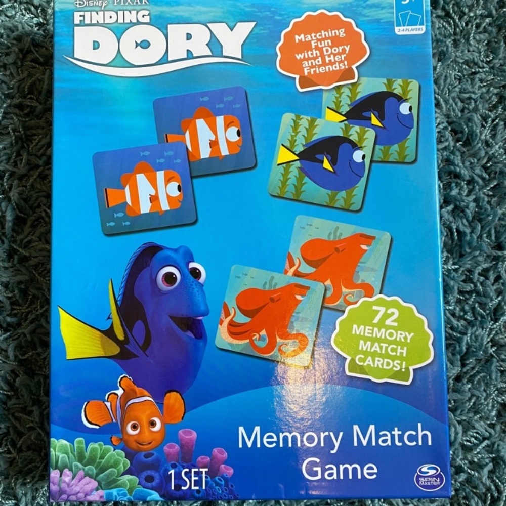 Disney Pixar Finding Dory Memory Game